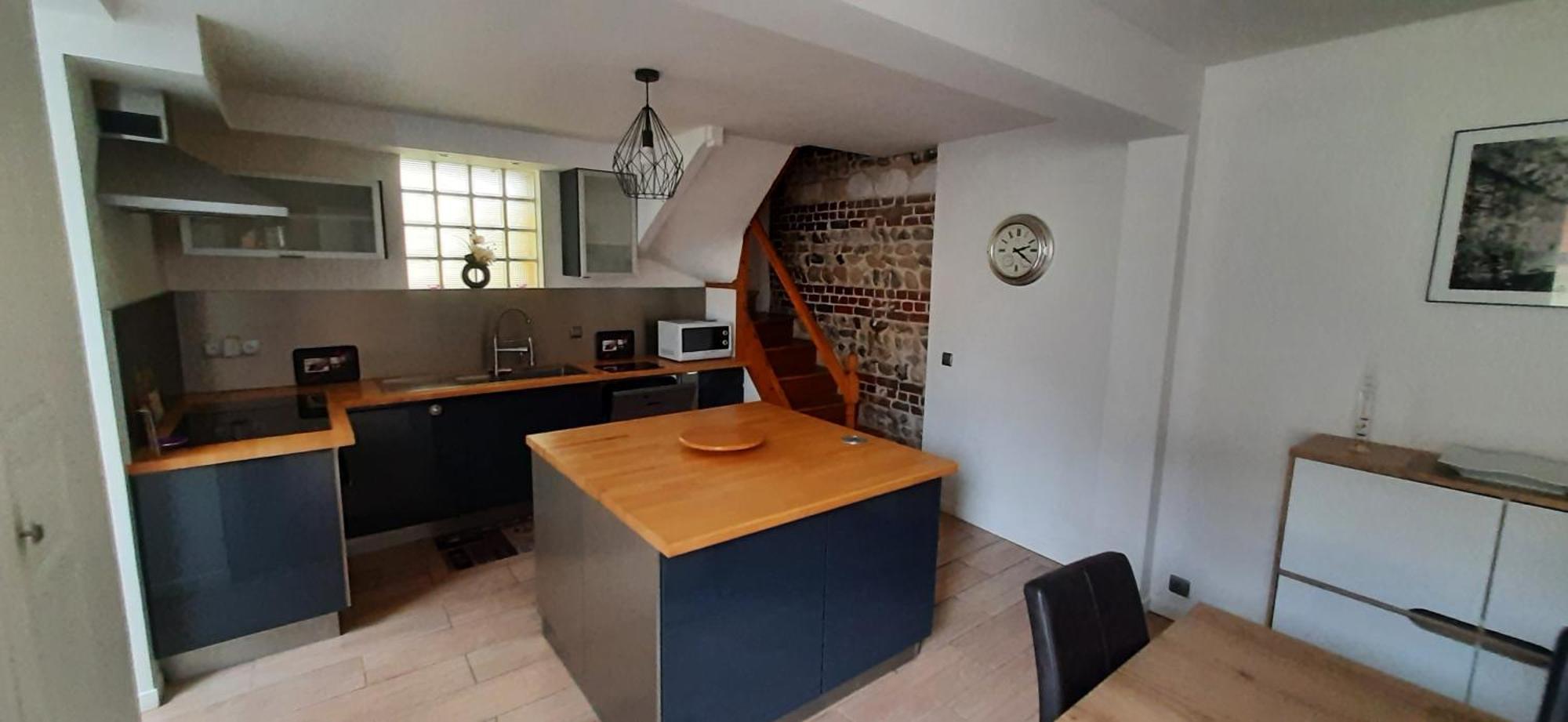 Maison De Charme A Dieppe, Confort Et Loisirs Extérieur photo