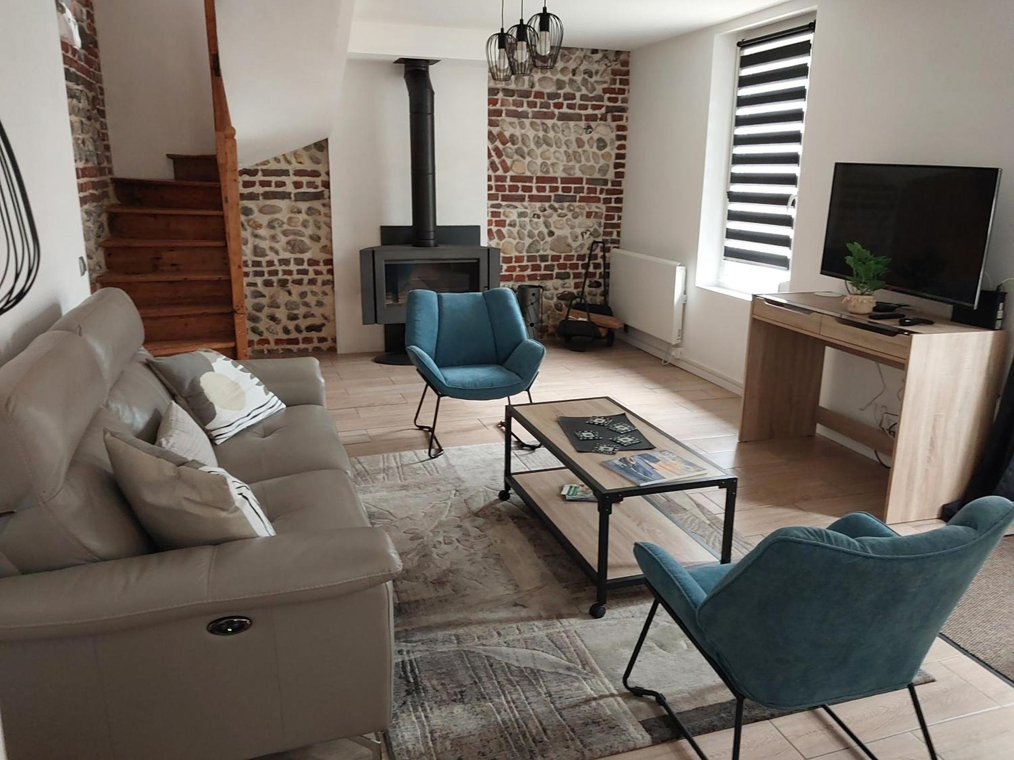 Maison De Charme A Dieppe, Confort Et Loisirs Extérieur photo